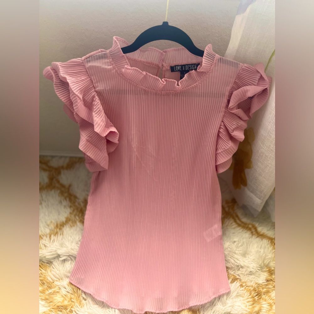 Light Pink cute top